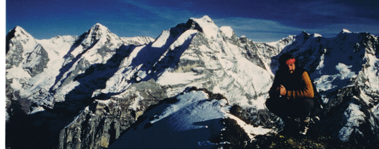 Bob in the Alps